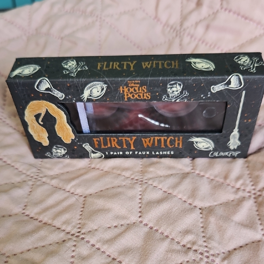 ColourPop Hocus Pocus Flirty Witch Faux Lashes - Black